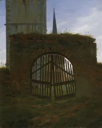 Das Friedhofstor, ca. 1825-30