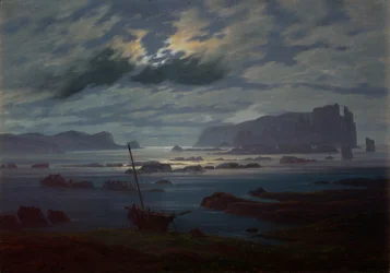 Das Nordmeer im Mondlicht, 1823-24