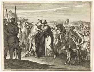 Begegnung von Jakob und Josef
