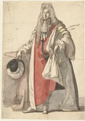 Porträt von Wilhelm III. im Staatskleid