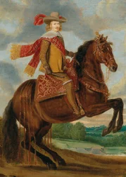 Reiterporträt des Kardinal-Infanten Ferdinand von Österreich 1609-1641