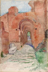 Bögen des Palastes von Nero