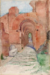 Bögen des Palastes von Nero, 1933