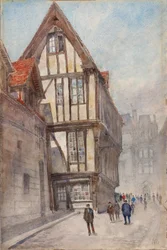 Altes Haus in Rouen
