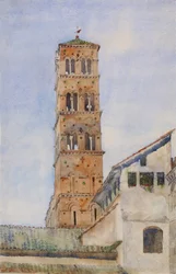 Turm, San Francisco Romano, Rom