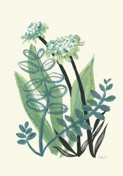 Üppige grüne Botanicals