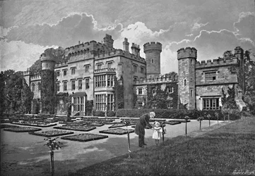 Hawarden Castle, um 1896