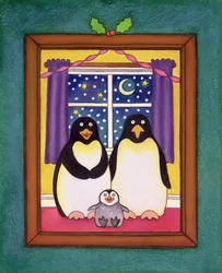 Pinguinfamilie Weihnachten, 1997