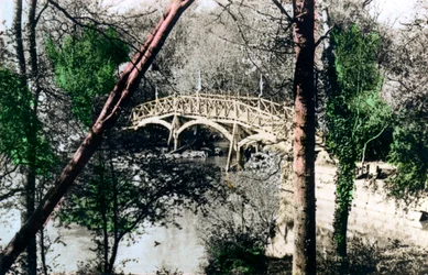 Brücke über die Themse bei Nuneham Courtenay, Oxfordshire, 1926