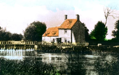Rushey Weir, Themse, 1926