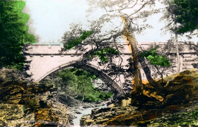 Die Linn von Dee, Braemar, Aberdeenshire, 1926