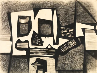 Komposition, um 1950