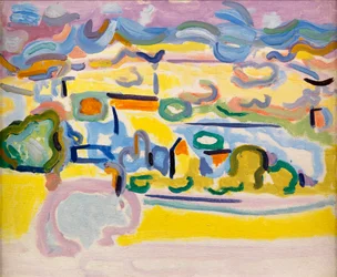 Fauvistische Landschaft, ca. 1945