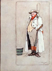 Der Kutscher, Illustration aus 
