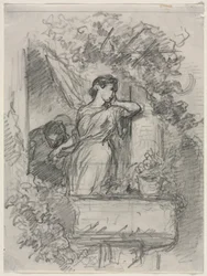 Auf dem Balkon