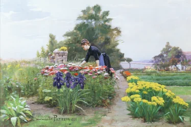 Der Blumengarten, 1888