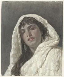 Büste einer orientalischen Frau