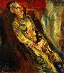 Sitzender Mann, c.1923