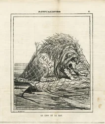 Illustration von Cham (1819-1879) in Le Charivari