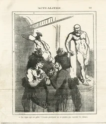 Illustration von Cham (1819-1879) in The Charivari
