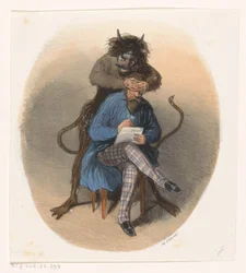 Schriftsteller und der Teufel