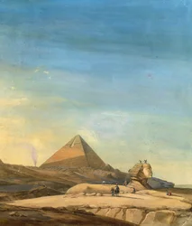 Messende Sphinx, Detail