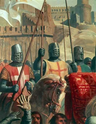 Kreuzritter (Detail)