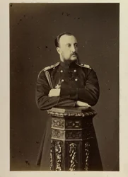 Nikolai Nikolajewitsch von Russland - Porträt des Großfürsten Nikolai Nikolajewitsch (der Ältere) von Russland (1831-1891)