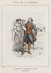 Kostüm des General en Chef, Bergeret selbst