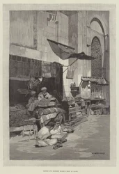 Sattel- und Geschirrherstellerladen in Kairo