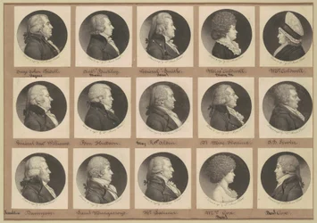Saint-Mémin Sammlung von Porträts, Gruppe 10