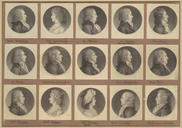 Saint-Mémin Sammlung von Porträts, Gruppe 3