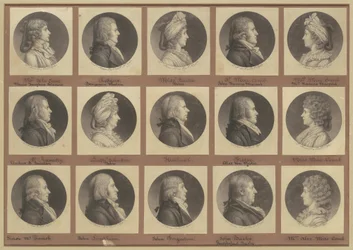 Saint-Mémin Sammlung von Porträts, Gruppe 4