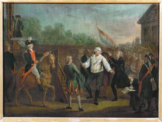 Ludwig XVI. am Fuß der Guillotine, 21. Januar