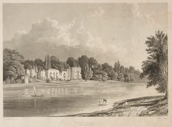 Popes Villa, Twickenham, 1828