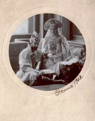 Großherzog Alexander Michailowitsch und Großherzogin Xenia Alexandrowna von Russland, 1903
