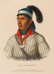 APAULY-TUSTENNUGGEE, aus Geschichte der Indianerstämme Nordamerikas