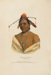 Mar-ko-me-te - ein Menominee-Krieger