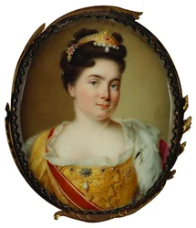 Porträt der Kaiserin Katharina I., 1684-1727, 1717