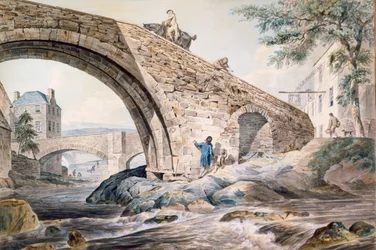 Ansicht der Brücken bei Haywick