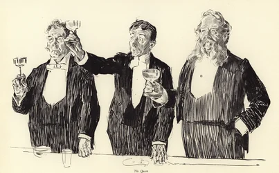 Die Königin, Der königliche Toast