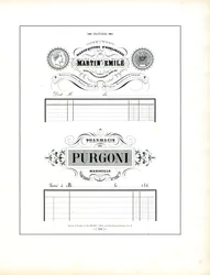 Elegante Briefköpfe für Uhrmacher und Apotheken