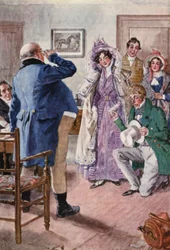 Illustration für Die Pickwickier von Charles Dickens
