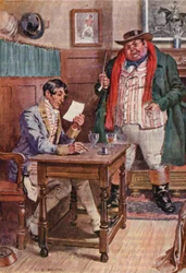 Illustration für Die Pickwickier von Charles Dickens