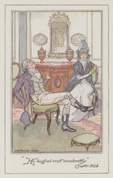 Illustration für Stolz und Vorurteil von Jane Austen