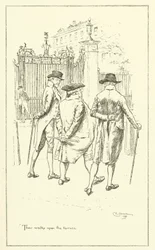 Illustration zu The Essays of Elia von Charles Lamb (Gravur)