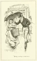 Illustration für Die Essays von Elia von Charles Lamb (Gravur)