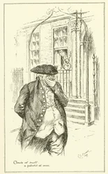 Illustration für Die Essays von Elia von Charles Lamb (Gravur)