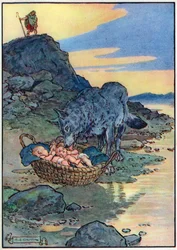 Romulus und Remus, aus 