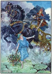 Die Entführung der Proserpina, aus 